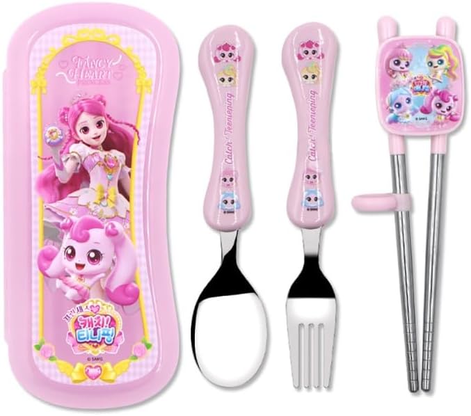 Set cubiertos acero inox con estuche