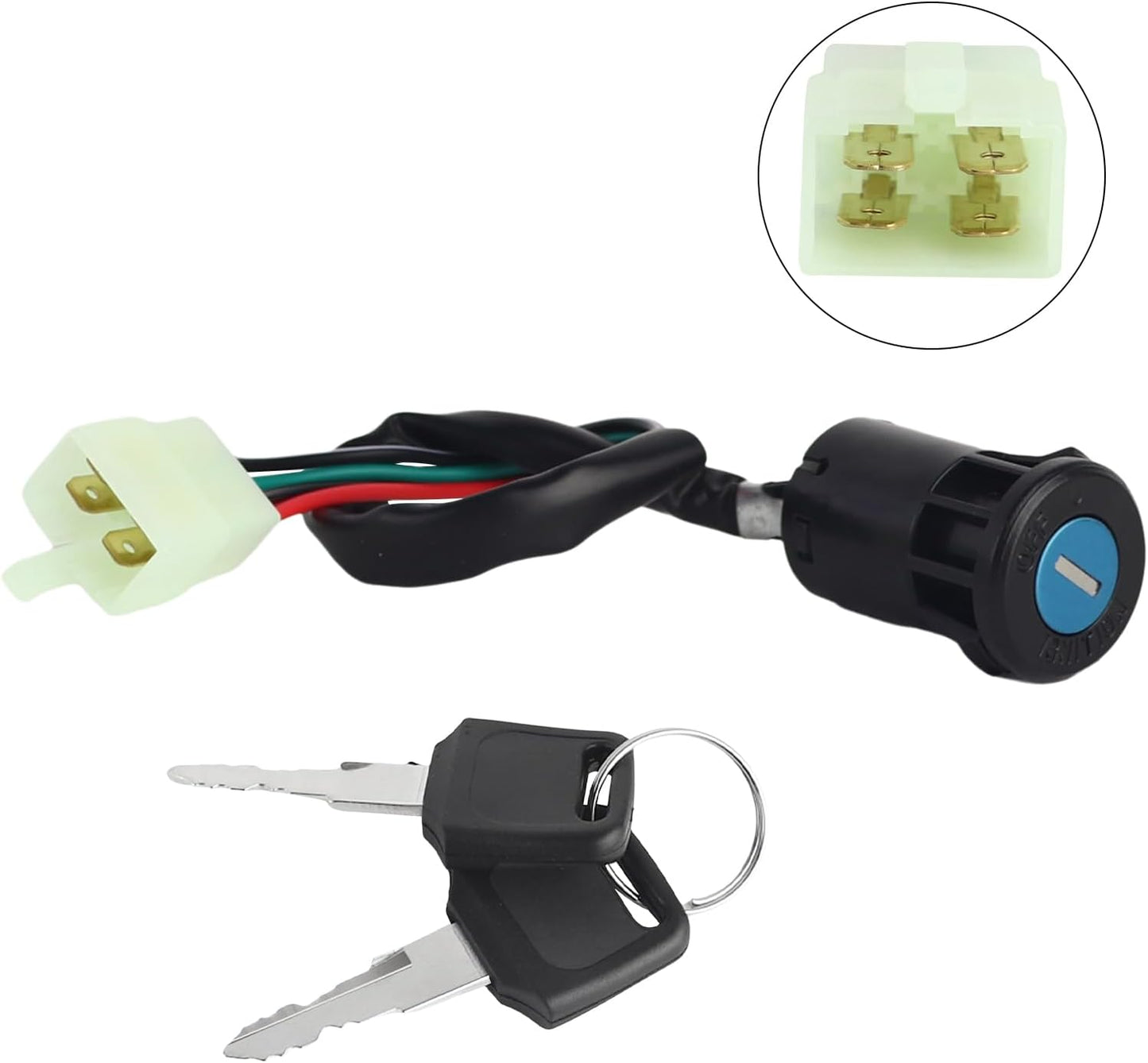 Interruptor encendido 4 pines para Quad ATV 50-125cc