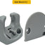 Kit repuesto puerta bebé soporte enganche gris