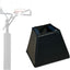 Base acolchada baloncesto cuadrada 4x4 a 6x8 pulg