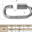 Enlaces cadena acero inox