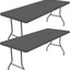 2 Manteles Elastano 8ft para Picnic Cubierta Mesa Exteriores