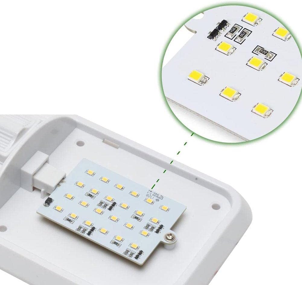 4 Luces LED 12V para RV con Interruptor Luz Neutra 4000K