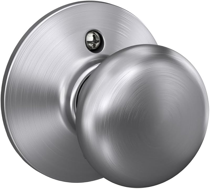 Manija puerta Schlage F170 PLY 626 cromo satinado