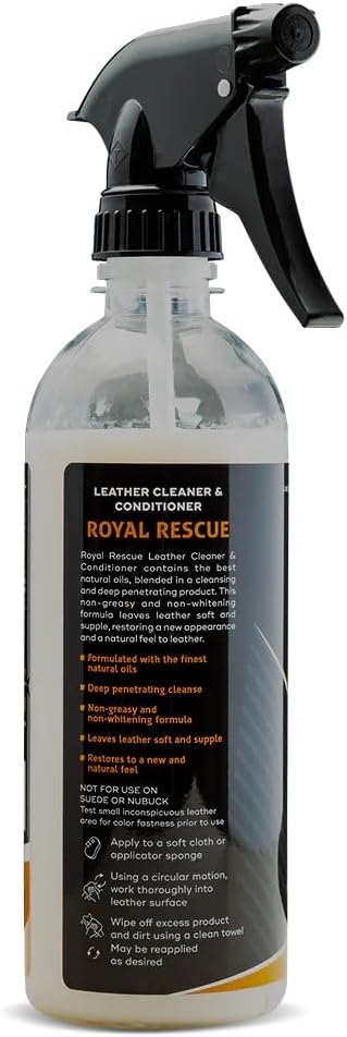 Acondicionador cuero 16oz limpieza profunda suavidad