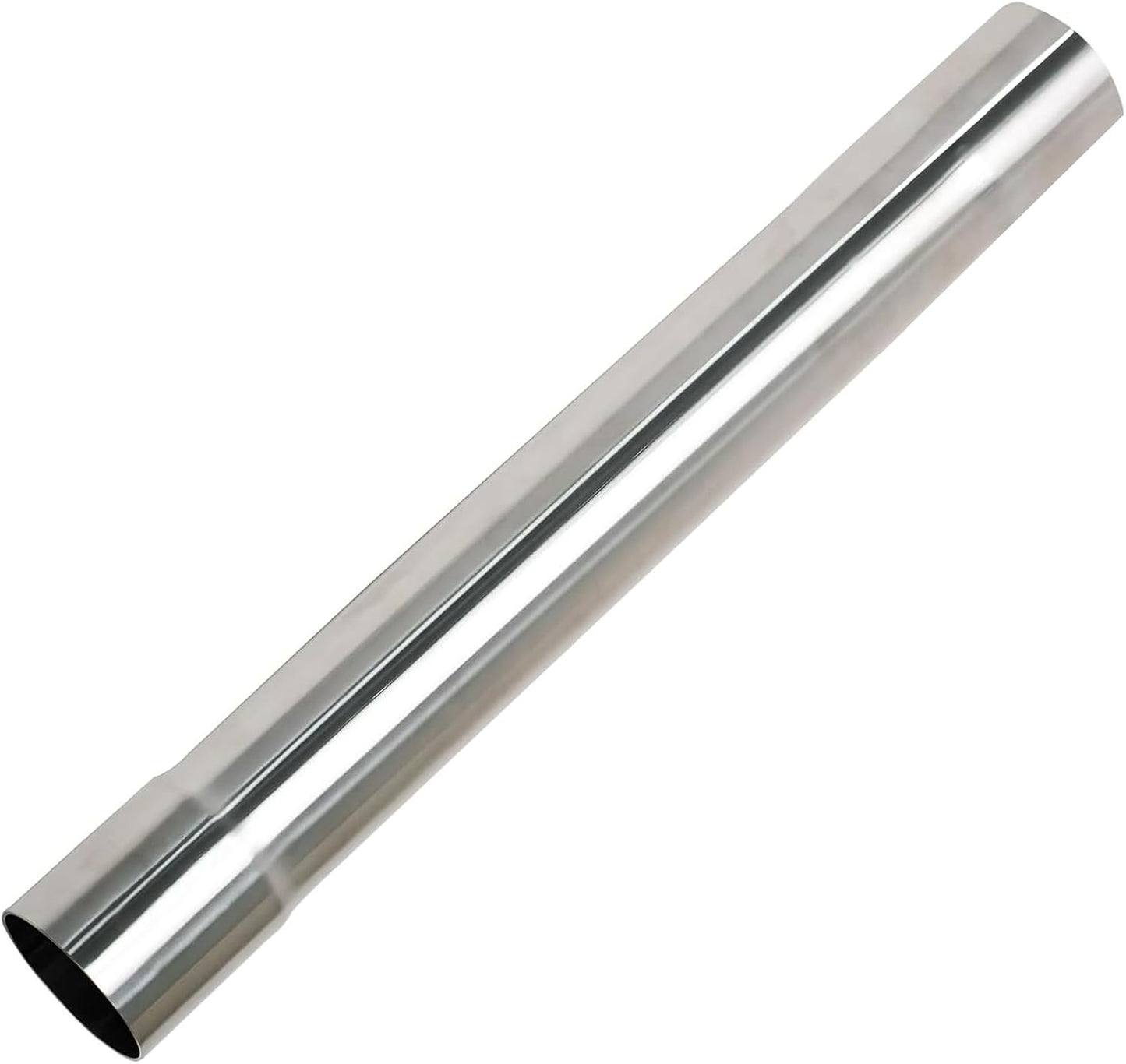 Tubo escape acero inox T304 1.5" 18" recto universal