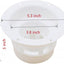 2 Pzas Tapa Ventilación Caravana 3/8" Blanco