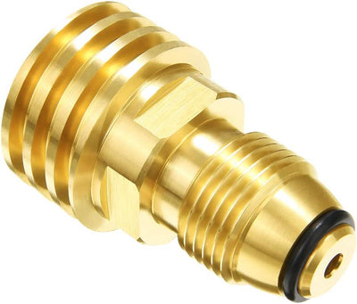 Adaptador tanque propano válvula POL a QCC1 latón
