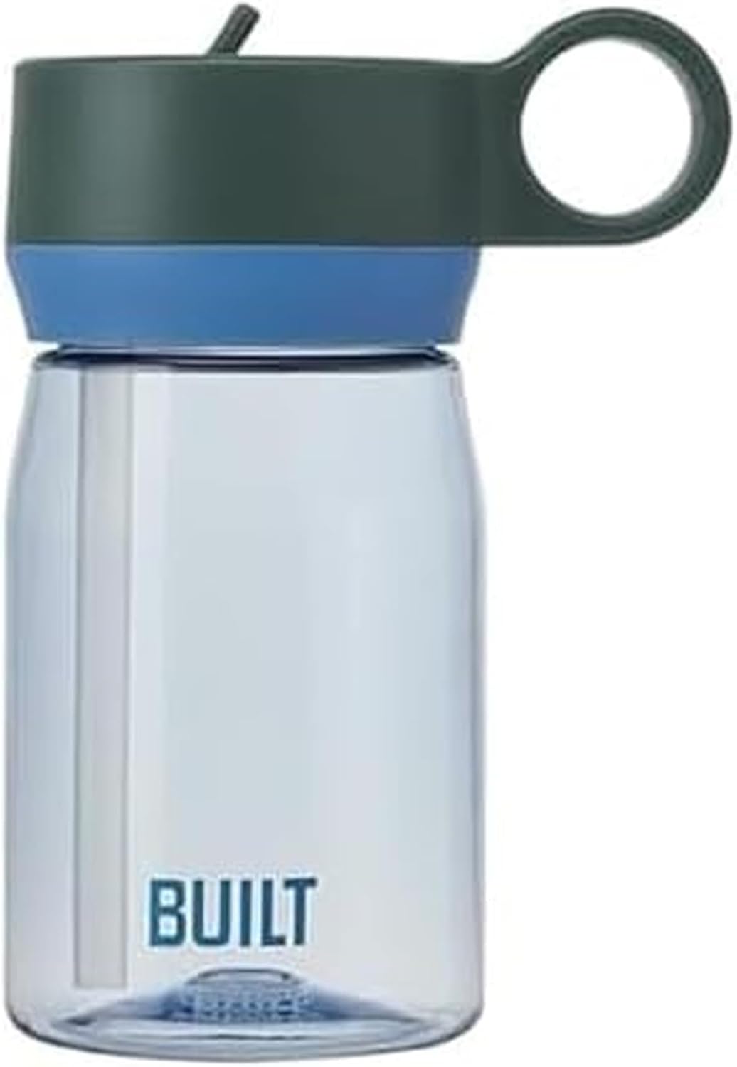 Botella agua cascada vidrio mar 12oz sin BPA