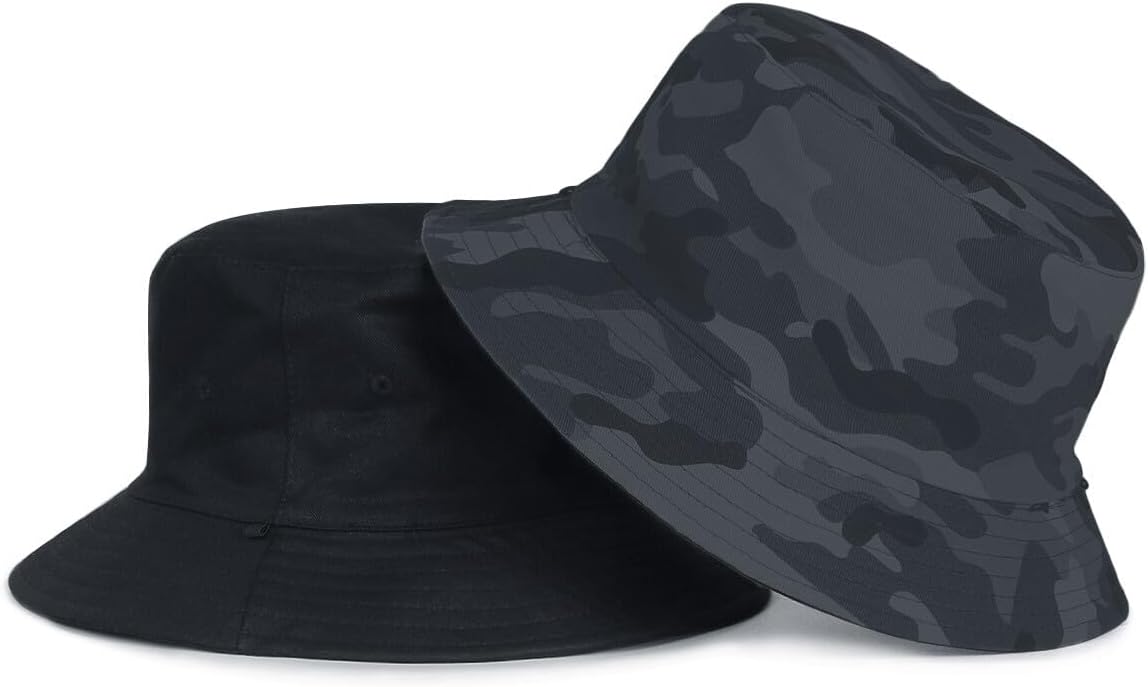 Sombrero pescador XXL reversible algodón playa