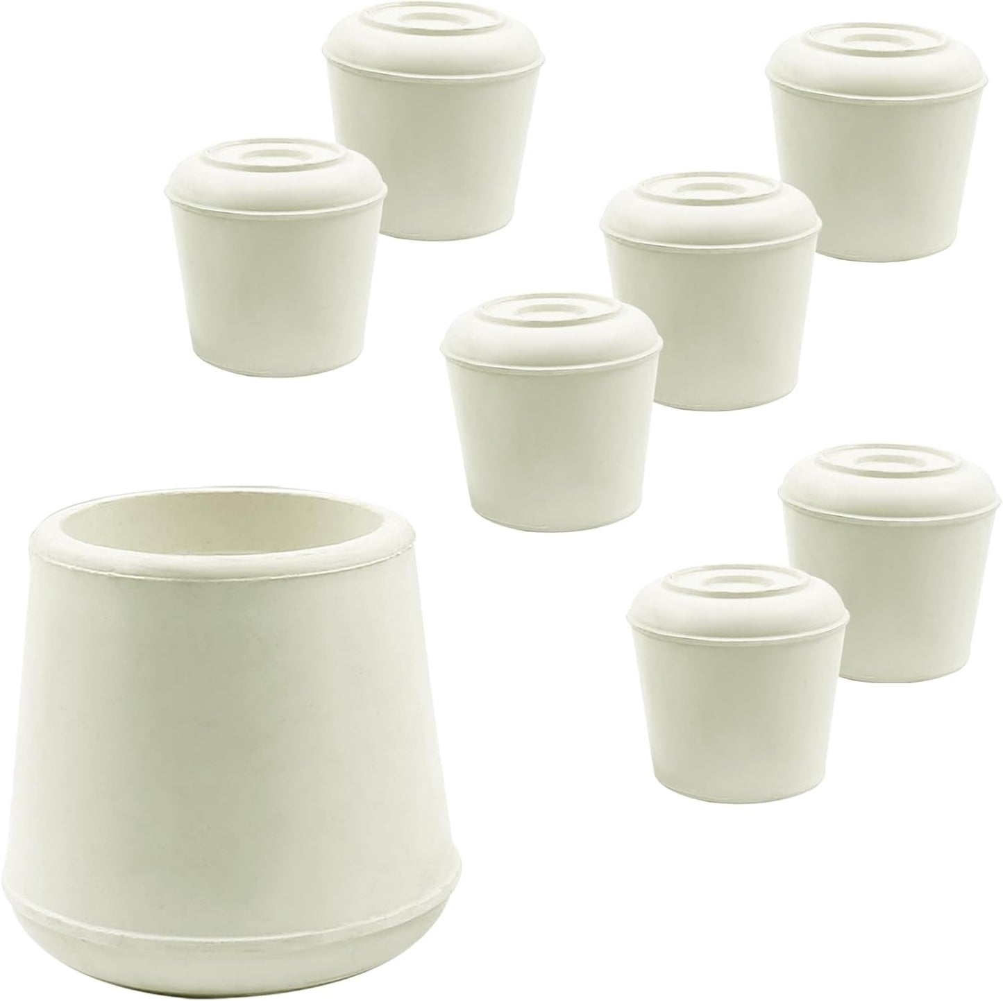 8 Pzas Tapas antideslizantes para patas silla 1.22-1.26pulg