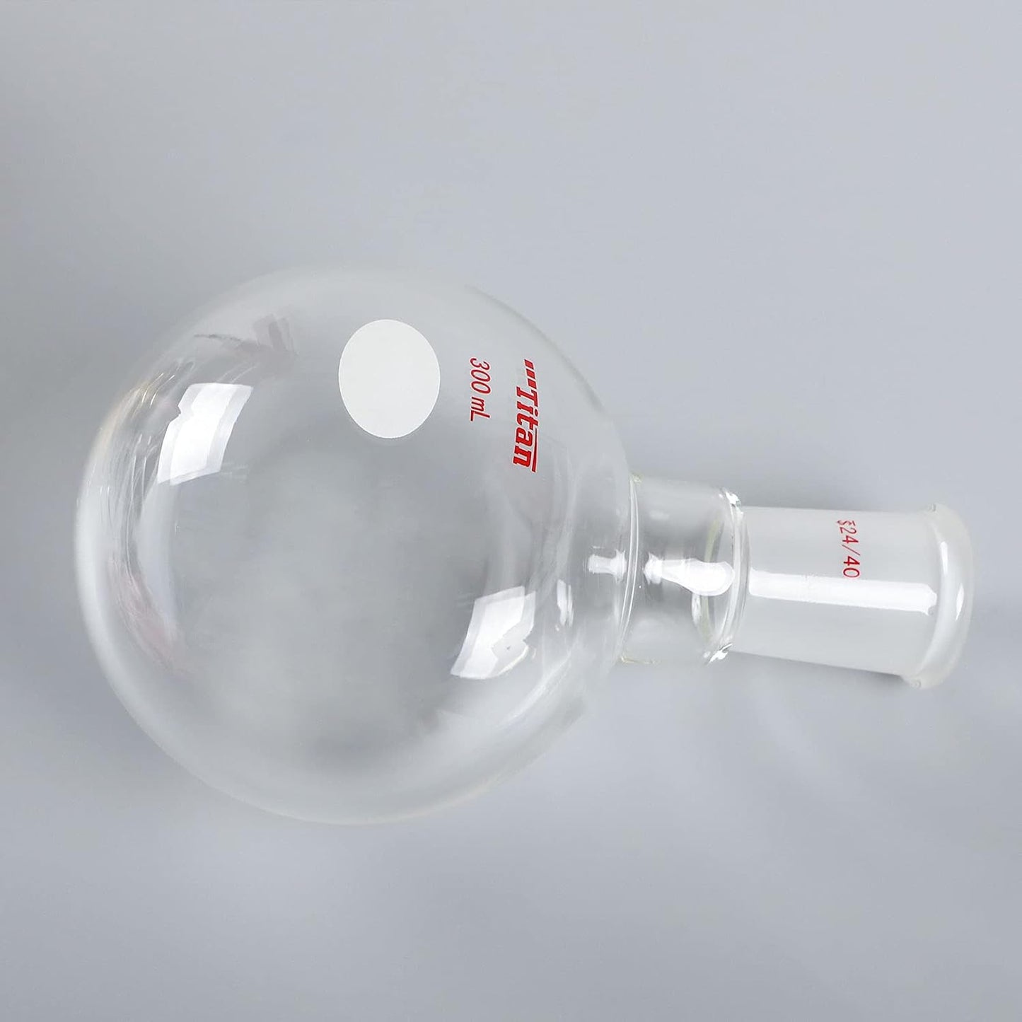 Frascos ebullición laboratorio 10.1oz cuello único junta 24/40