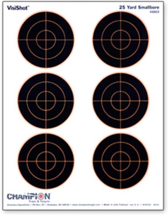 Pack 10 Objetivos VisiShot Bulls Target