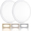 2 Luces LED Techo Empotradas 7pulg 15W 3000-6500K