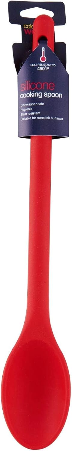 Cuchara silicona antiadherente cocina 11pulg