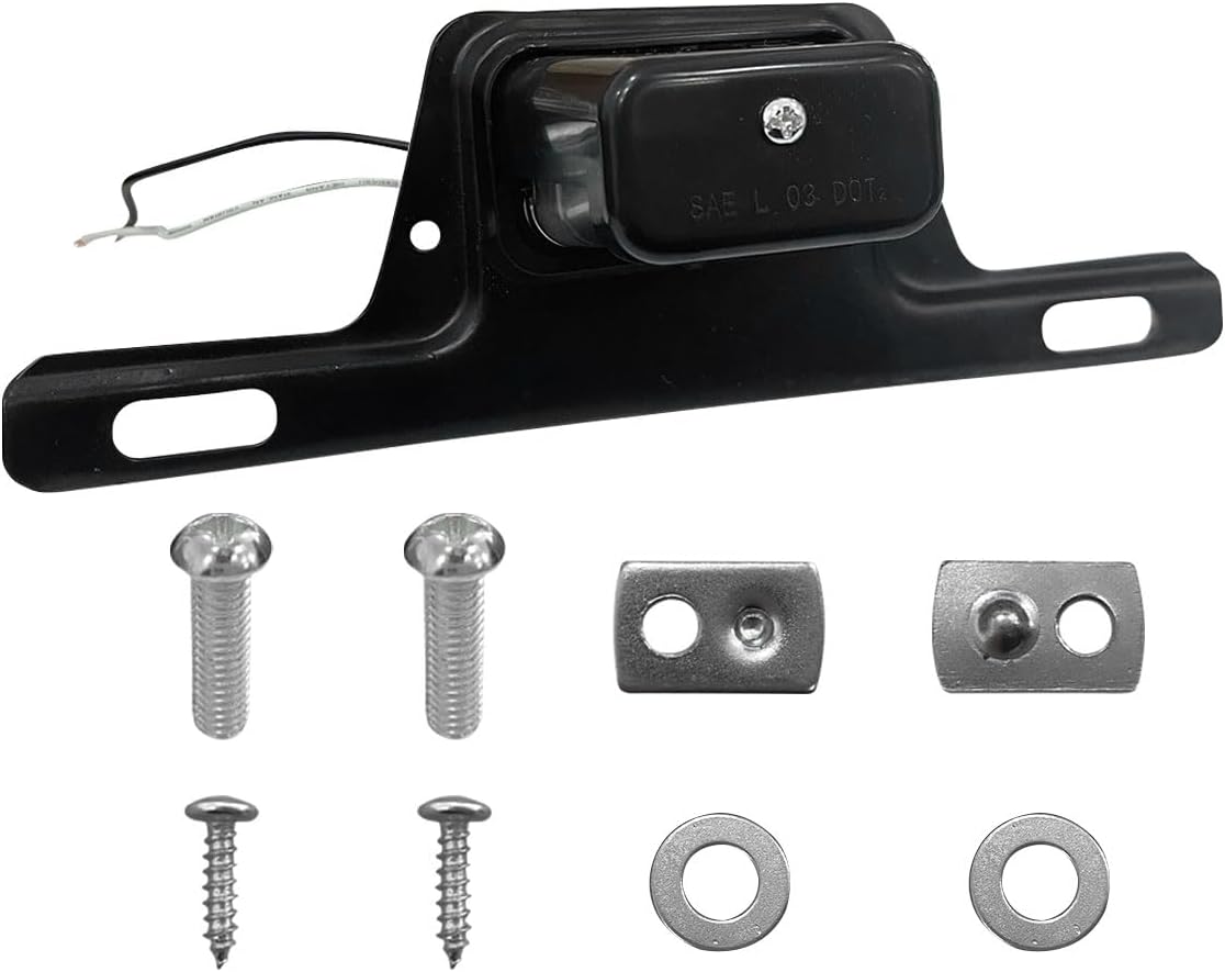 Luz LED cromada 12V para remolque barco camión SUV impermeable