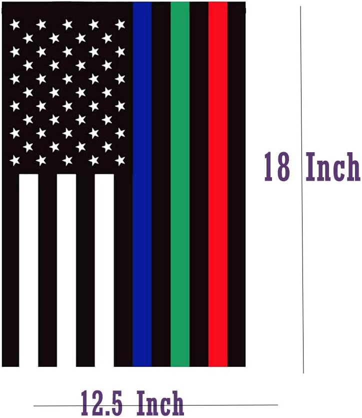 Bandera EE.UU. 12x18pulg jardín doble cara