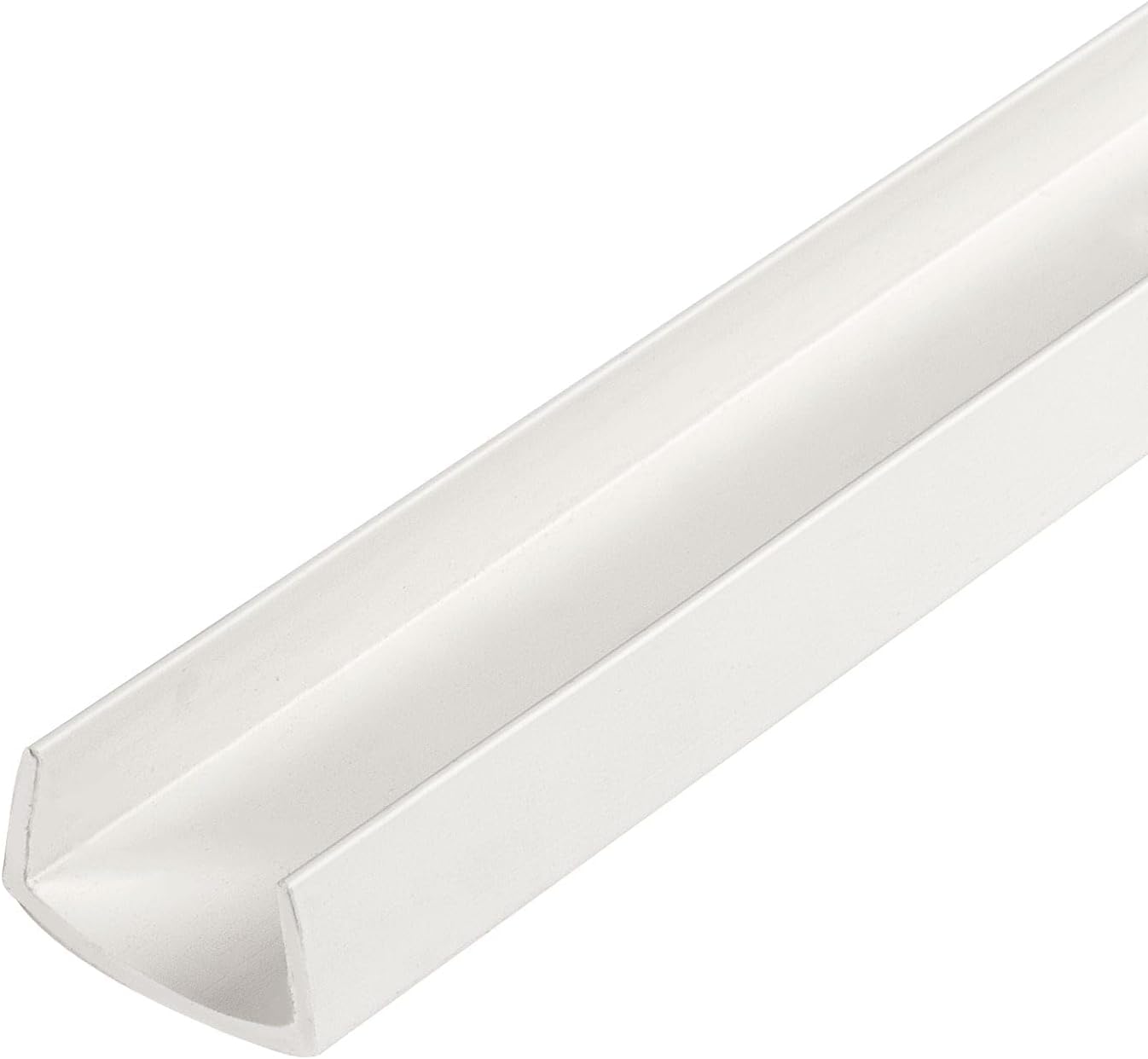 Canal U PVC rígido 3/4pulg 36pulg pack 4