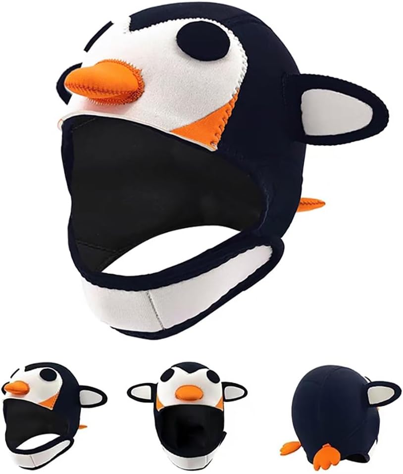 Capucha neopreno 3mm con orejas gato para buceo surf