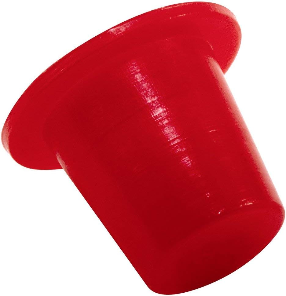 Tapón cónico plástico rojo pack 200