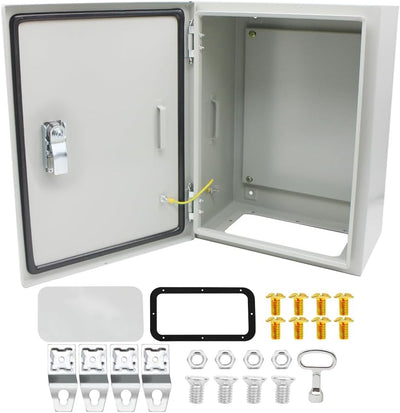Caja conexiones eléctricas exterior 16x12x8pulg metal