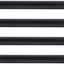 Tubo plomería acero negro 1x18" set 4 gris acero industrial
