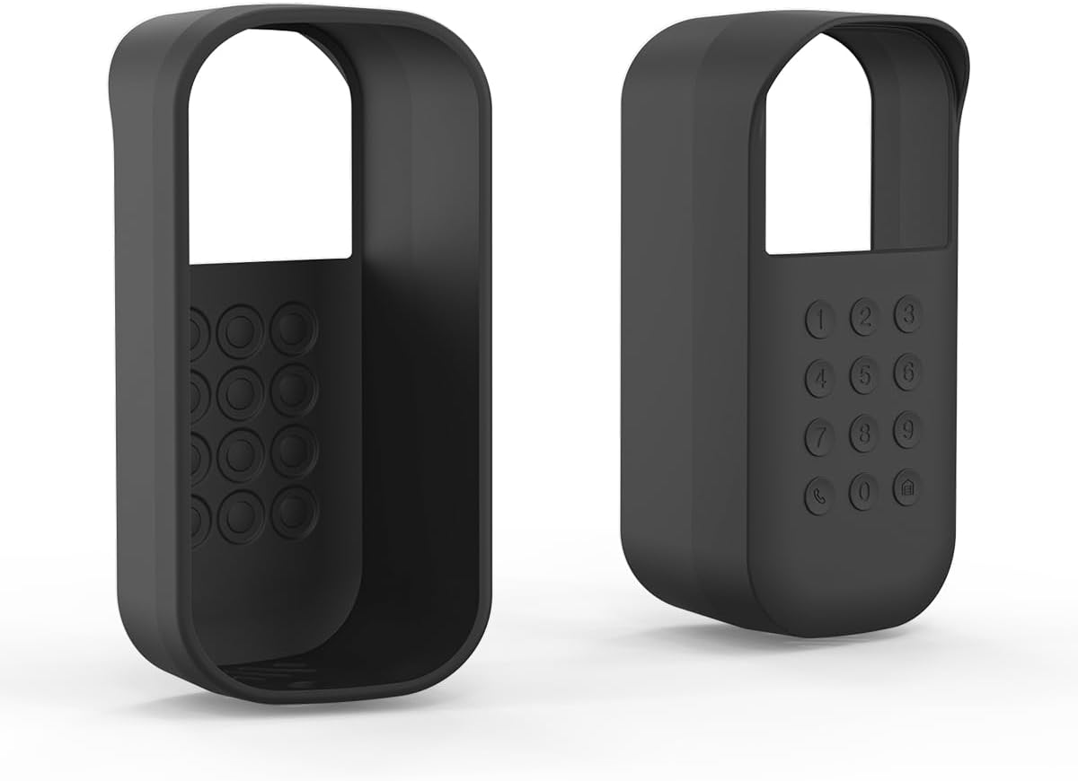 Funda silicona teclado myQ compatible 20° negro