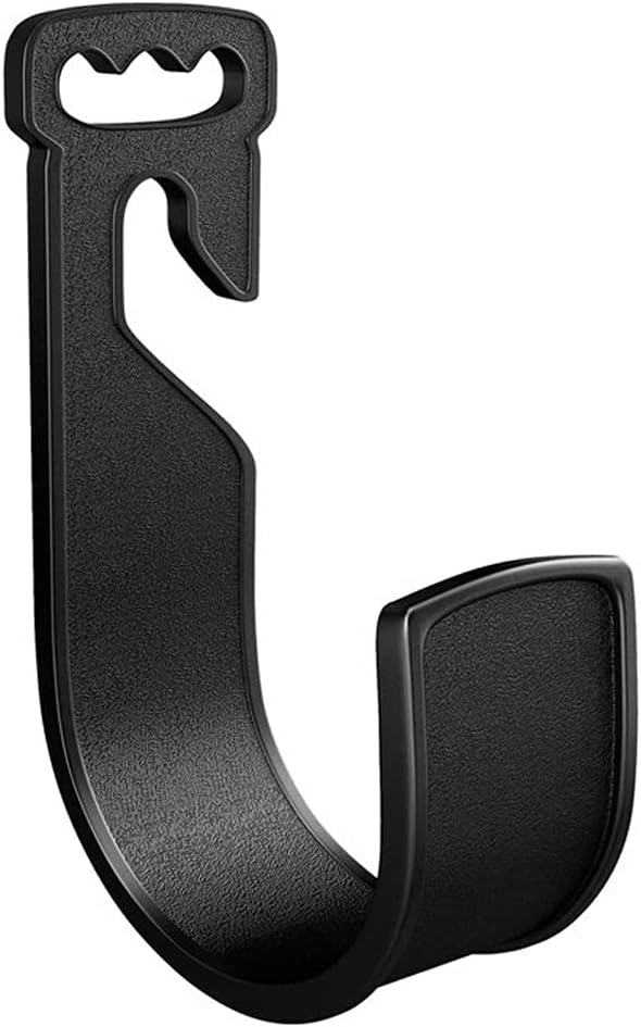 Gancho plástico para pared soporte manguera jardín negro