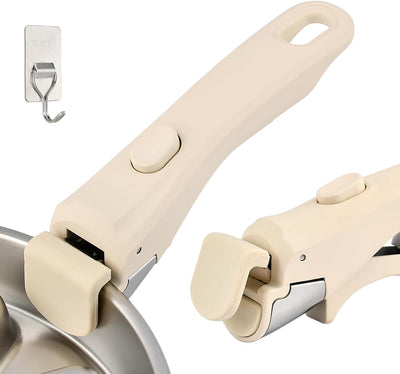 Mango extraíble beige repuesto universal para ollas