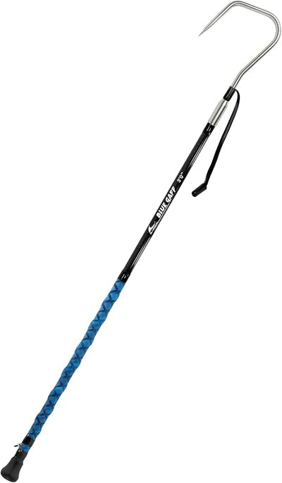 Gaff pesca fibra vidrio/carbono 3-16 ft gancho acero inox