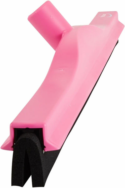 Escobilla goma piso fija 24 pp/rb rosa