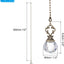 Cadena tracción ventilador techo 12pulg transparente set 2