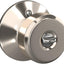 Pomo cerradura Schlage F51A BWE 618 Níquel Pulido