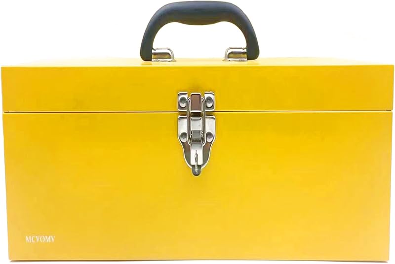 Caja herramientas 16" metal organiz. portátil
