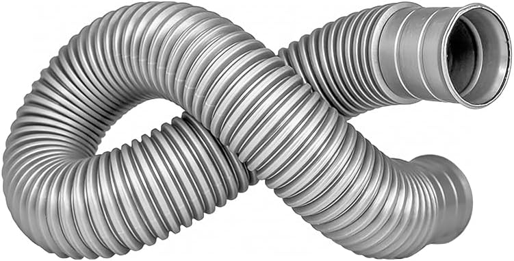 Tubo de desagüe universal flexible para lavabo 450mm