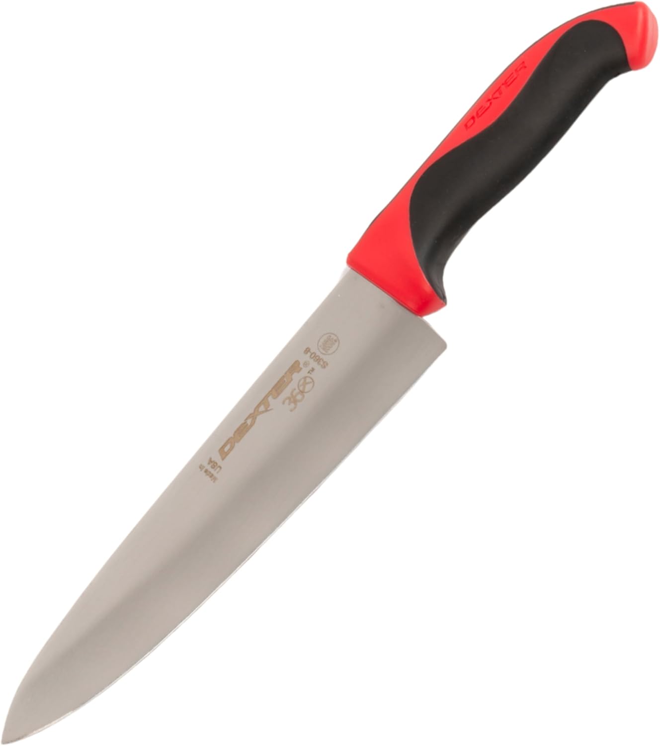 Cuchillo Dexter 8pulg mango rojo