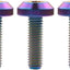 Tornillos titanio M6x15 20 25 30 para bicicleta motocicleta