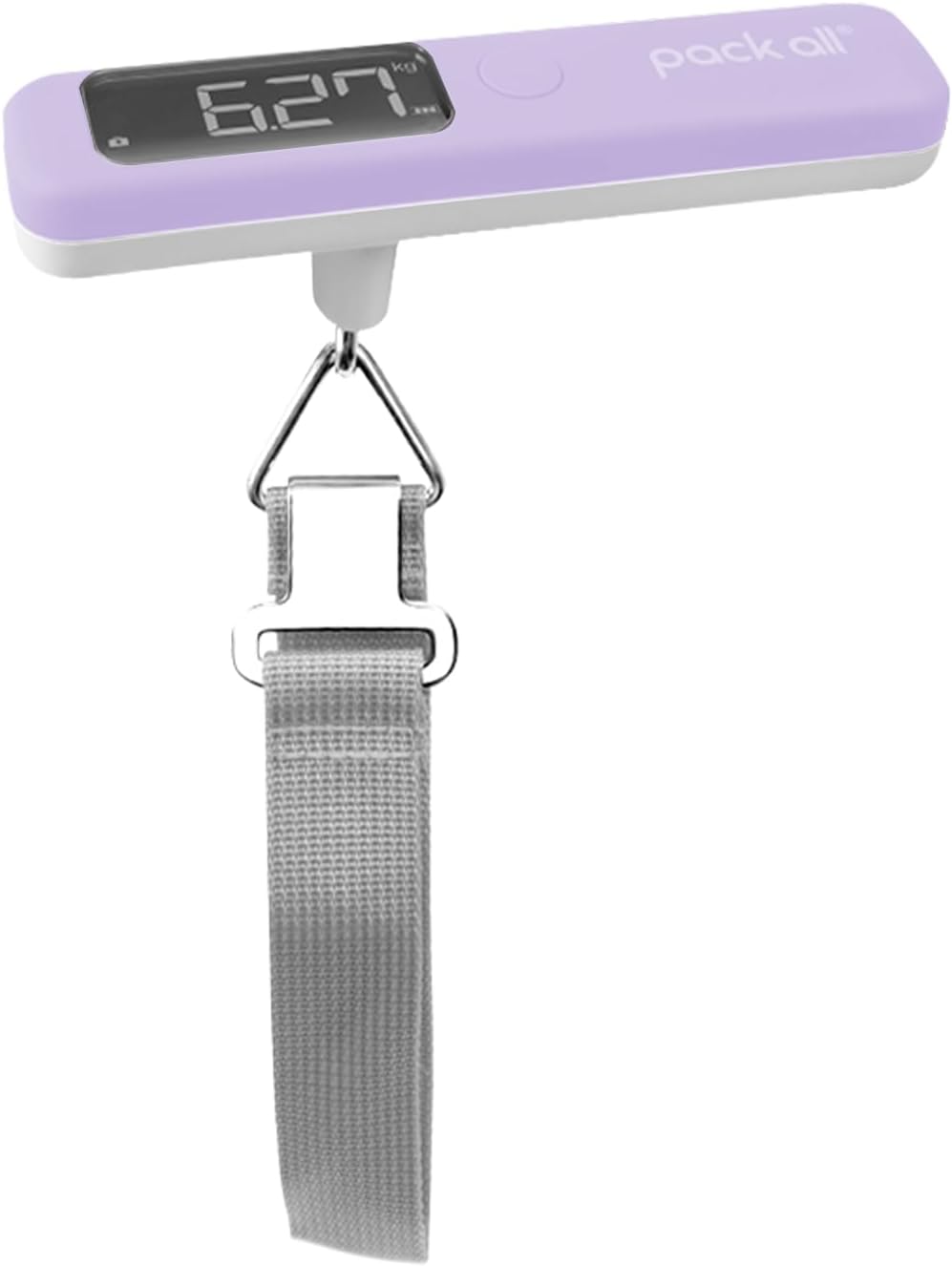 Báscula digital de mano para equipaje 110lb con pantalla LCD