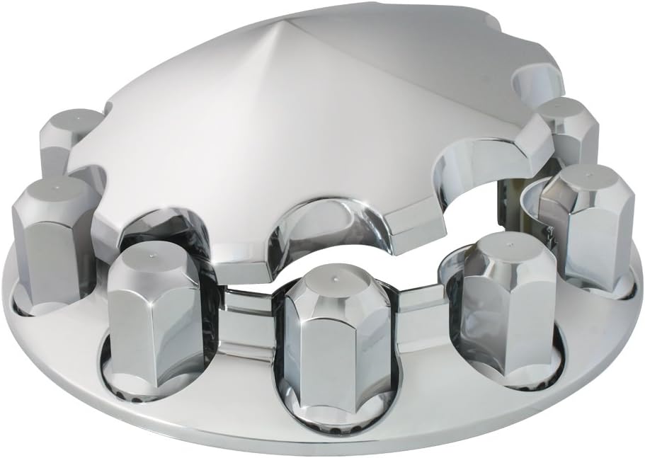 Cubierta eje delantero ABS cromado con cubo cono 1.299pulg