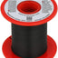 Carrete alambre silicona 28awg 250pies negro flexible