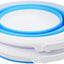 Cubo plástico plegable 8.5L redondo para pesca