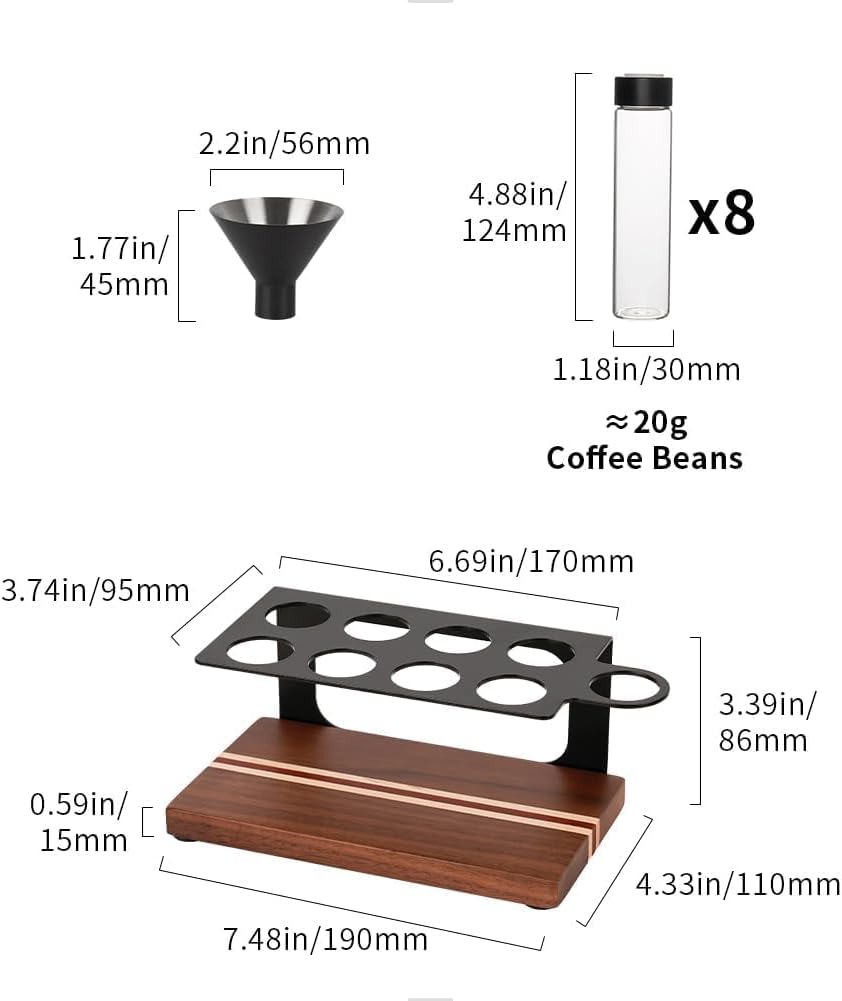 10 Frascos Vidrio Dosis Única Café con Válvula