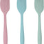 3 Pzas Espátulas Silicona Coloridas para Cocina Antiadherente