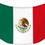 Bandera México cubierta capó auto 3.5x5ft tela elástica