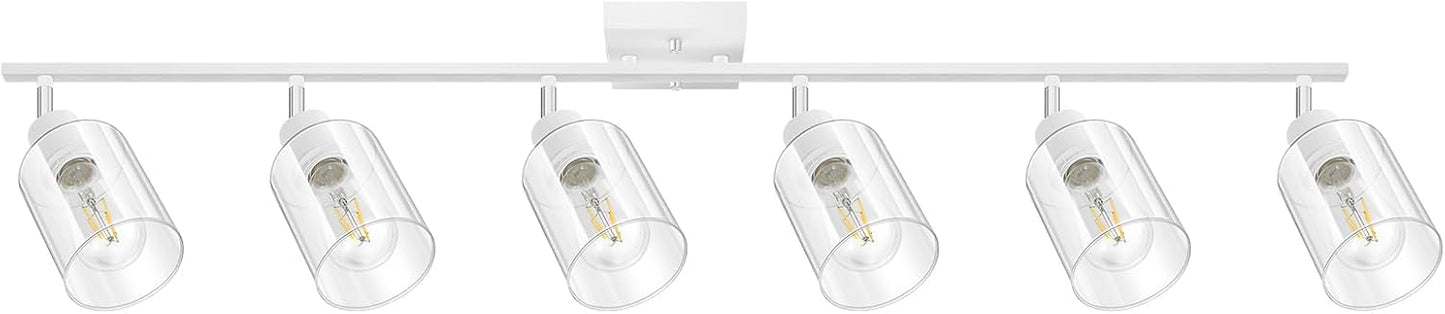 Kit 6 luces LED blanca flexible para cocina sala dormitorio