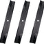 3 Cuchillas para Cortacésped Hustler Fasttrack Z 52"