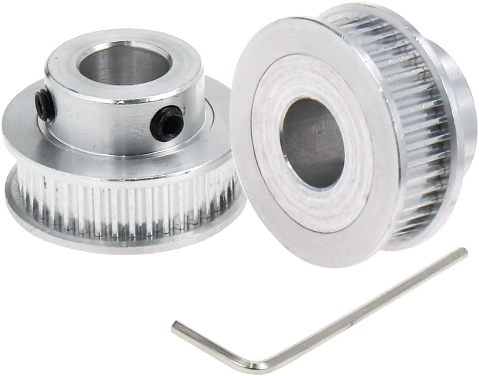 Polea 40 dientes 0.394pulg 2 pzas para impresora 3D CNC