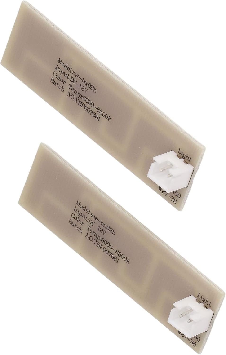 2 Pzas Tira Luz LED para Congelador BX02B 12V