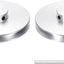 2 Pzas Polea Correa Aluminio 10mm 80mm Hexagonal PU