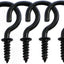 125 Ganchos Techo Rosca Negros 3/4"